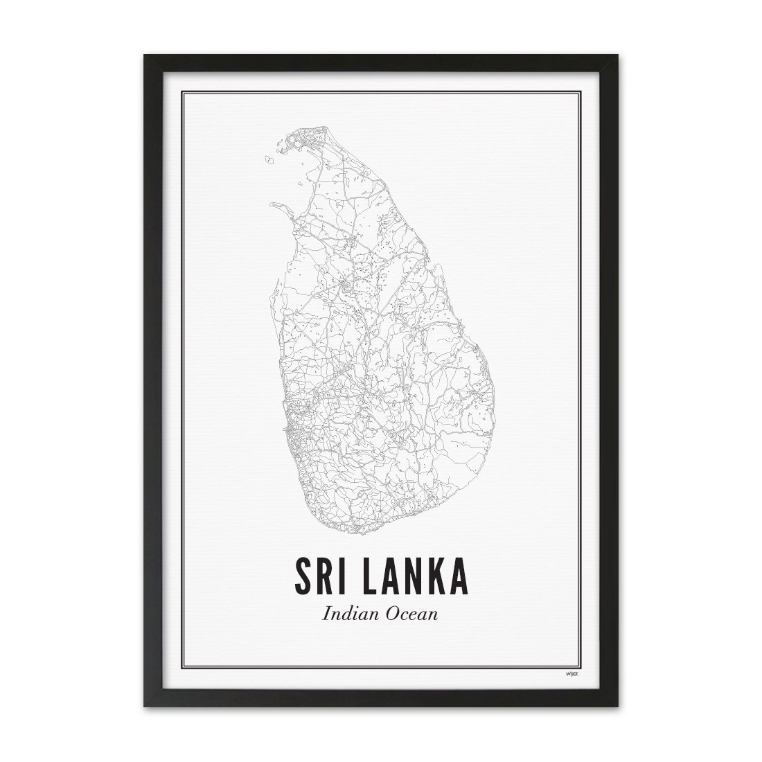Poster van Sri Lanka | WIJCK. 
